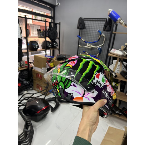 AGV GP PİSTA RR MONSTER ENERGY