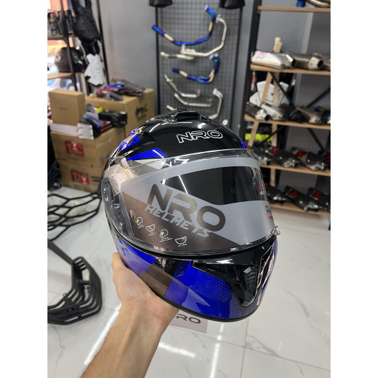NRO FULL FACE KASK KUTU VE KILIFLI