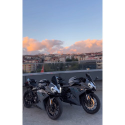 CF MOTO SR250 SPOR SİYAH CAM SİPERLİK