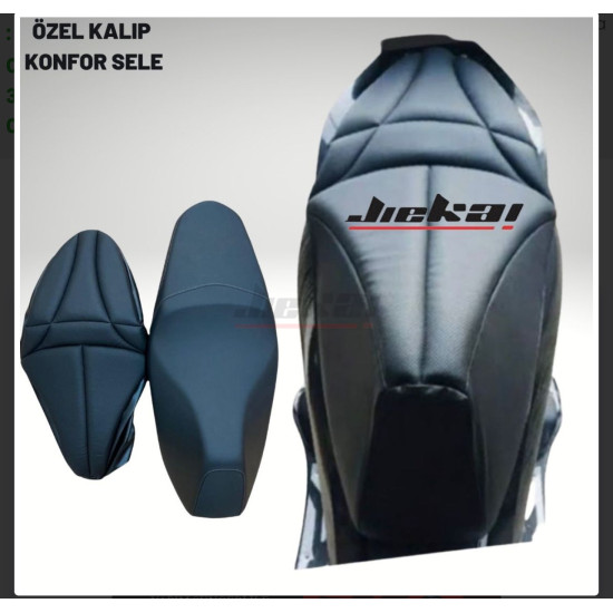 PCX - NMAX VE BENZERİ MOTORLAE UYUMLU LÜKS KALİTELİ KONFOR SELE