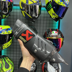 AKRAPOVİC SİYAH RACİNG LİNE 46 CM EGZOZ
