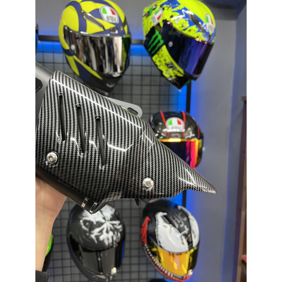 AKRAPOVİC SİYAH RACİNG LİNE 46 CM EGZOZ
