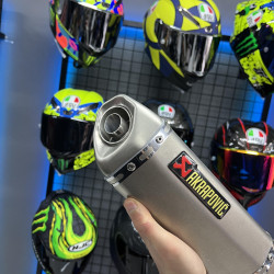 AKRAPOVİC KROM 37 CM EGZOZ