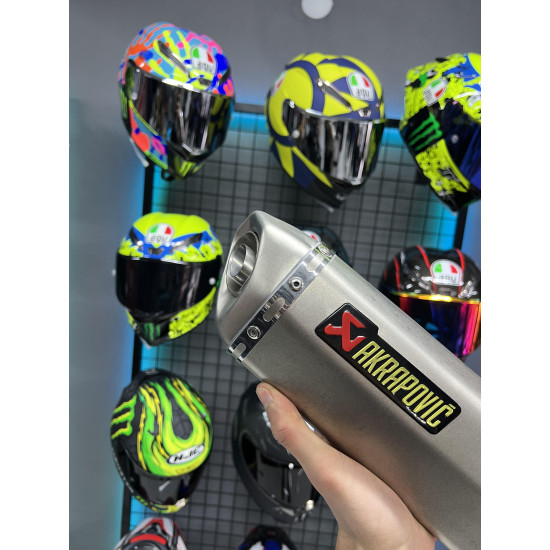 AKRAPOVİC KROM 37 CM EGZOZ