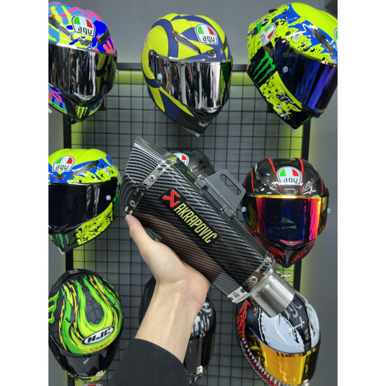 AKRAPOVİC KARBON 33 CM EGZOZ