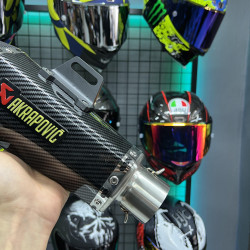 AKRAPOVİC KARBON 33 CM EGZOZ