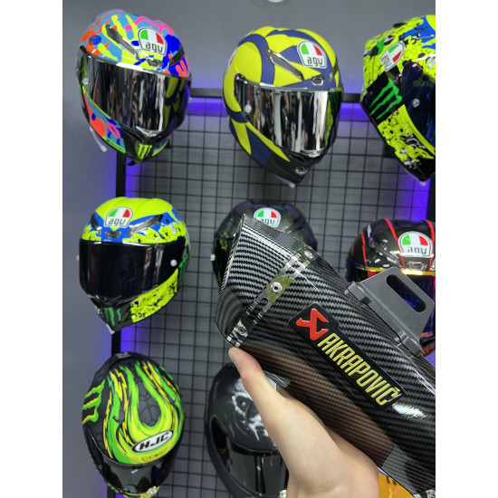 AKRAPOVİC KARBON 33 CM EGZOZ