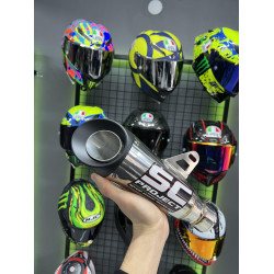 SC GÜMÜŞ RENK 30 CM EGZOZ