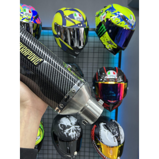 AKRAPOVİC 37 CM KARBON EGZOZ
