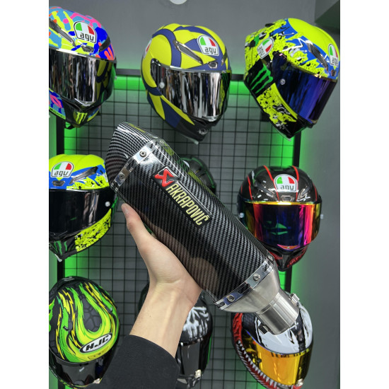 AKRAPOVİC 37 CM KARBON EGZOZ