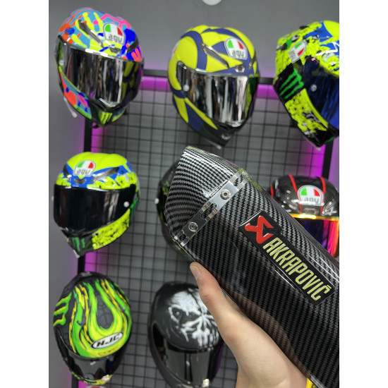 AKRAPOVİC 37 CM KARBON EGZOZ
