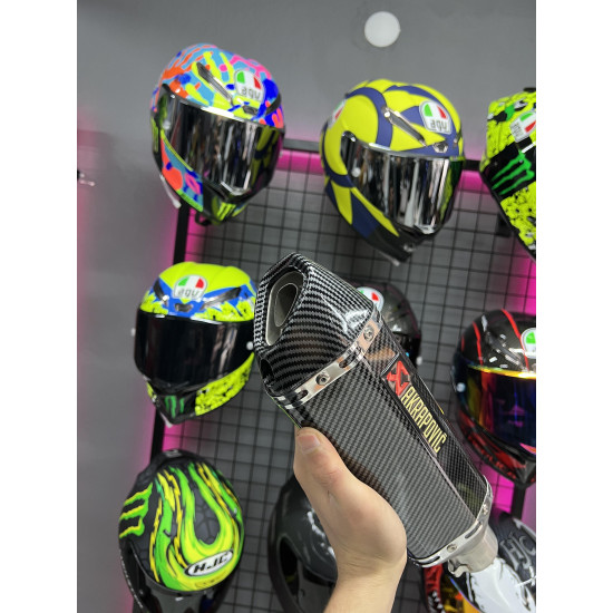 AKRAPOVİC 37 CM KARBON EGZOZ