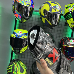 AKRAPOVİC KARBON RACİNG LİNE 46 CM EGZOZ