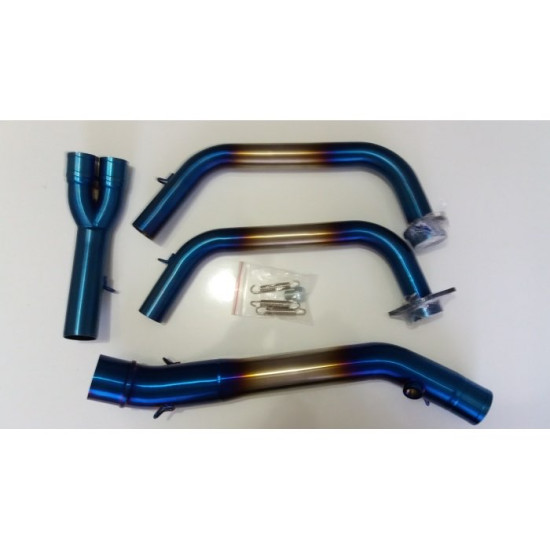 YAMAHA MT25 - R25 BUKALEMUN 3 RENK DÜZ BORU HEADERS