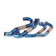 YAMAHA MT25 - R25 SALYANGOZ BUKALEMUN 3 RENK HEADERS