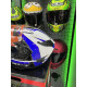 MH FULL FACE KASK WHİTE BLUE RED