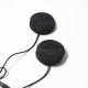 Knmaster KN2300 Motosiklet Kask İnterkom Bluetooth Intercom Kulaklık Seti SİYAH