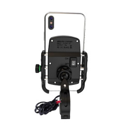 Nukrotech SF Wireless Şarjlı Motosiklet Telefon Tutucu