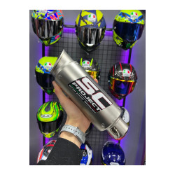  SC GÜMÜŞ RENK 30 CM EGZOZ