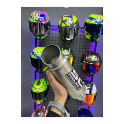  SC GÜMÜŞ RENK 30 CM EGZOZ