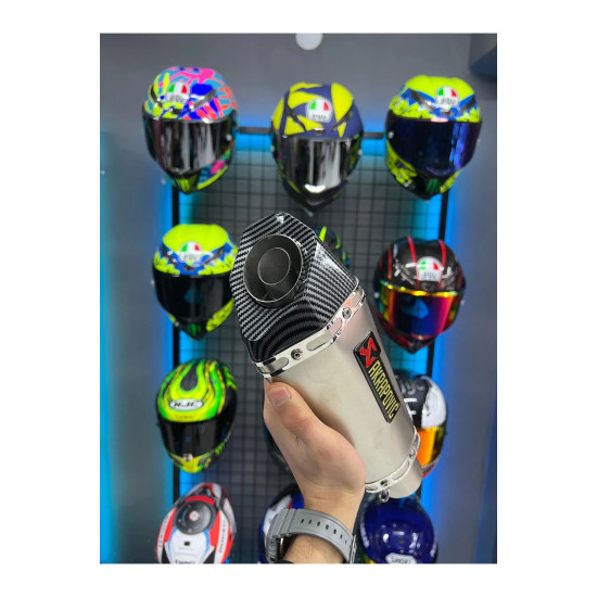 AKRAPOVİC KARBON UÇ 33 CM EGZOZ