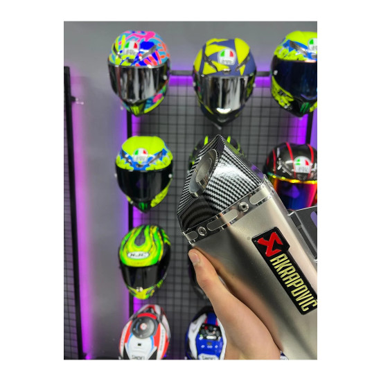 AKRAPOVİC KARBON UÇ 33 CM EGZOZ