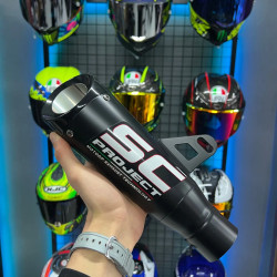 SC SİYAH RENK 30 CM EGZOZ