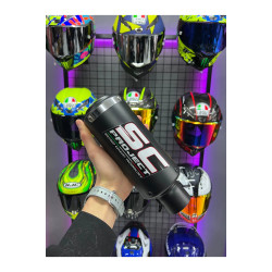 SC SİYAH RENK 25 CM EGZOZ